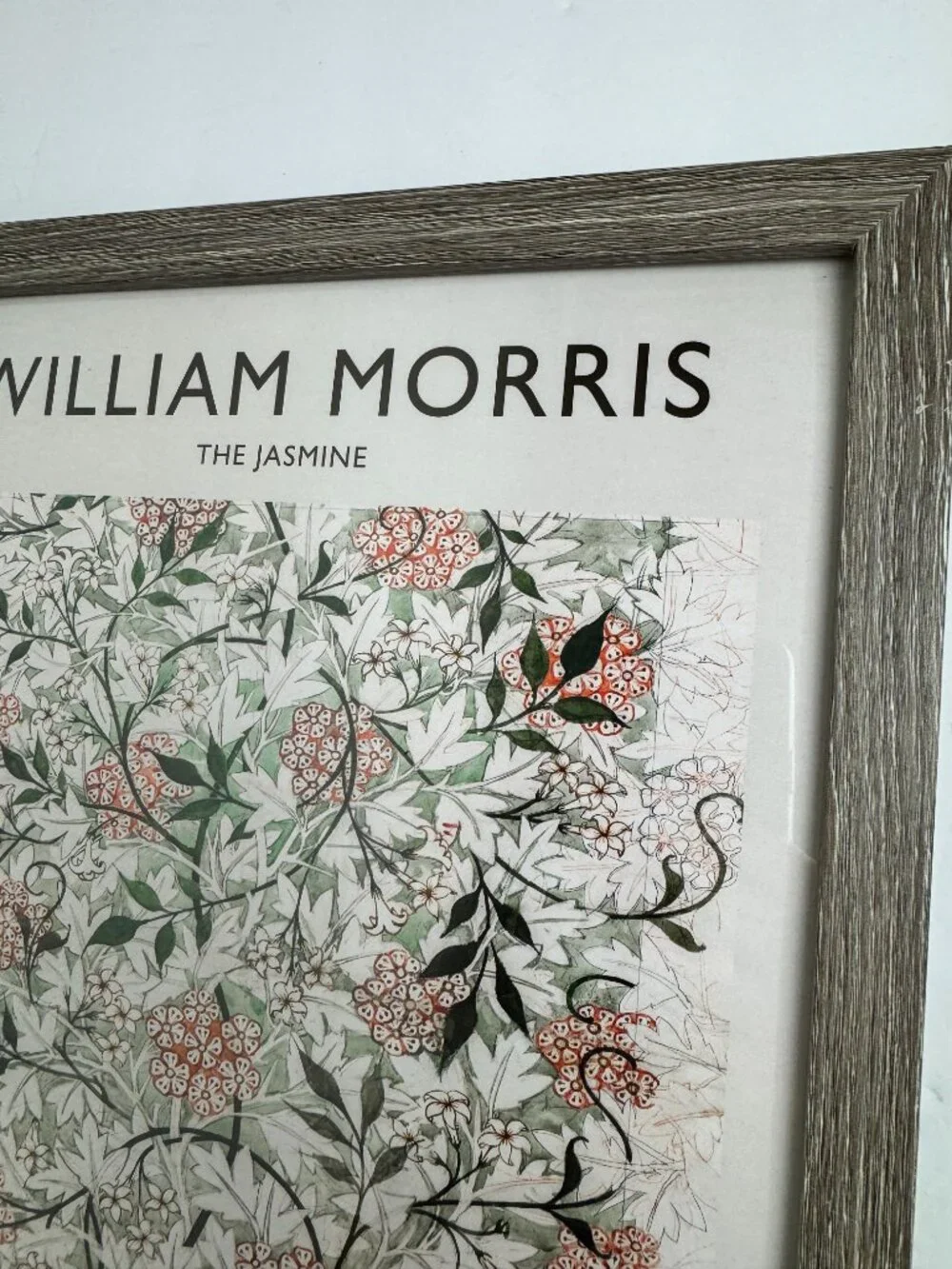 William Morris The Jasmine Metropolitan Museum of Art NY,1872  Art Poster Framed